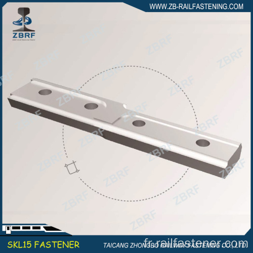 Barre de jonction pour joints de rail 80LBS-90A